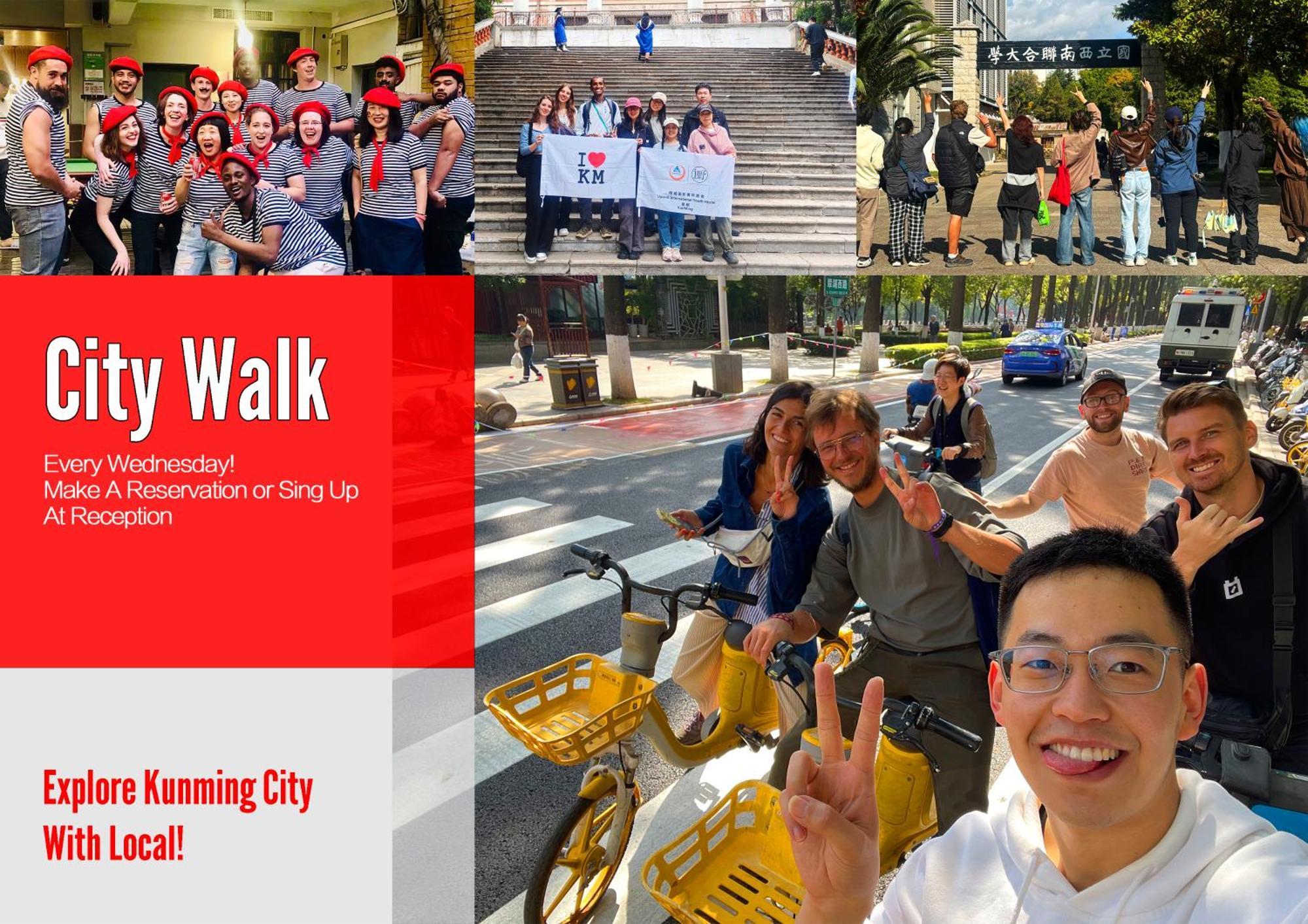 The Cloudland International Youth Hostel Close To The City Center,10 Min Walks To The Subway, Close To The Night Market, Old Street, Green Lake, English-Speaking Service, Free Activity Convenient Payment And Visa Cards Are Accepted Kunming Zewnętrze zdjęcie