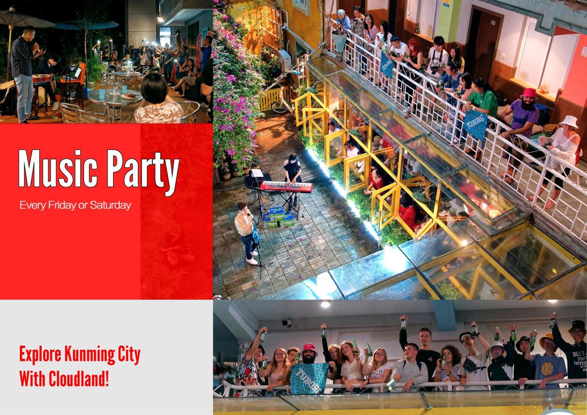 The Cloudland International Youth Hostel Close To The City Center,10 Min Walks To The Subway, Close To The Night Market, Old Street, Green Lake, English-Speaking Service, Free Activity Convenient Payment And Visa Cards Are Accepted Kunming Zewnętrze zdjęcie
